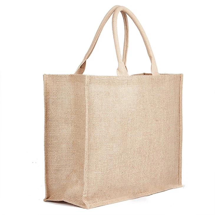Cotton And Linen Blend Tote Bag